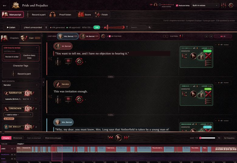 The StellAurator studio in the Romance theme.