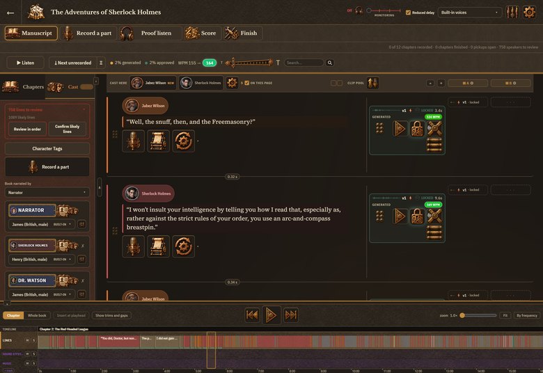 The StellAurator studio in the Steampunk theme.